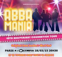 Abba Mania à l'Olympia !. Le mercredi 18 mars 2015 à Paris. Paris. 